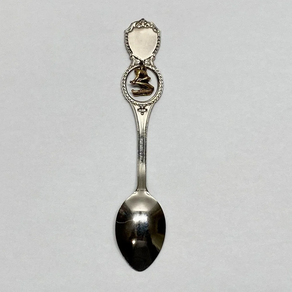 Vintage Colorado Rockies Travel Souvenir Silver Tone 4.5